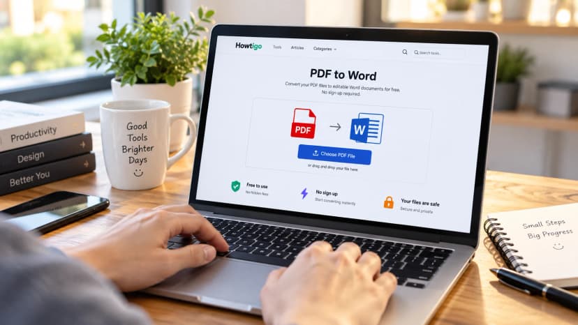 How to Convert PDF to Word Free Without Signing Up
