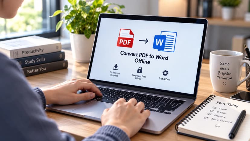 How to Convert PDF to Word Offline