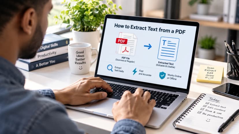 How to Extract Text From a PDF