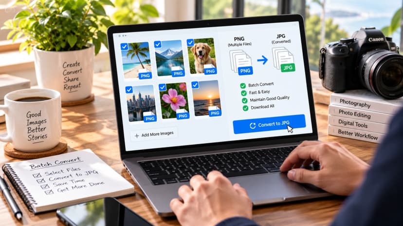 How to Batch Convert PNG Images to JPG