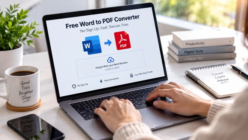 How to Convert Word Documents to PDF for Free Without Signing Up