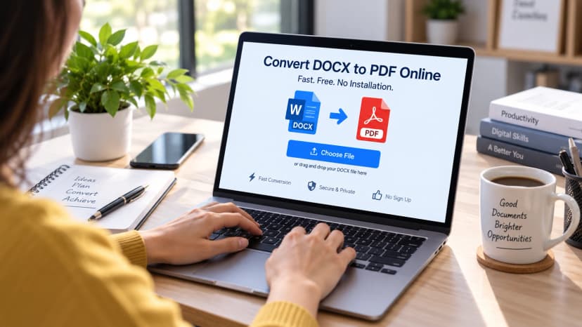 How to Convert DOCX to PDF Online