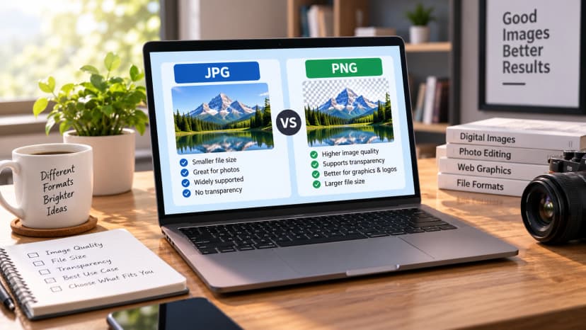 JPG vs PNG: What's the Difference?