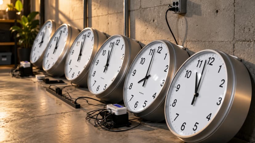 Time Zone Conversion Charts: UTC Offsets and Common Time Zones