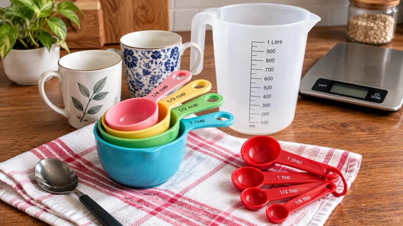Weights and Measures Conversion Chart for Cooking and Everyday Use