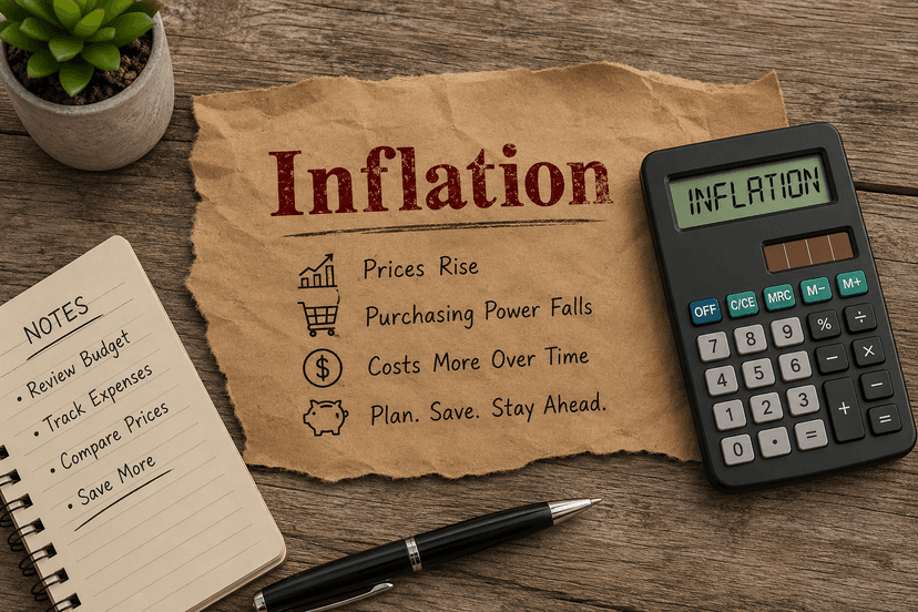 How to Calculate Inflation Between Two Years