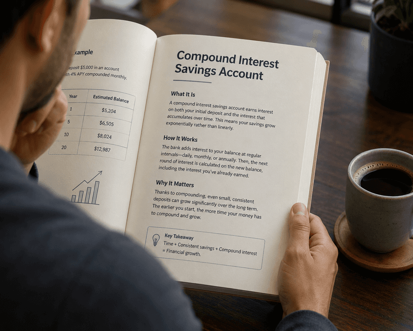 Compound Interest Savings Account: Calculate How Your Savings Can Grow