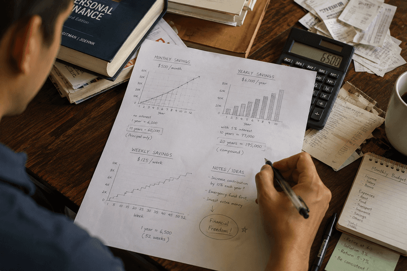 Monthly Savings Chart: See How Your Savings Can Grow Over Time