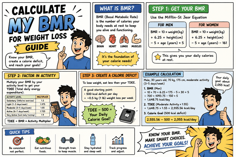 Calculate My Bmr For Weight Loss Guide