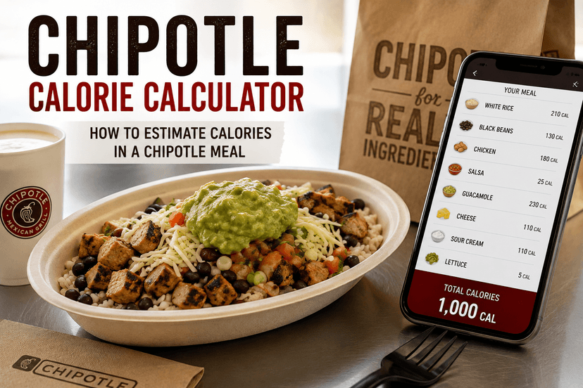 Chipotle Calorie Calculator: How to Estimate Calories in a Chipotle Meal