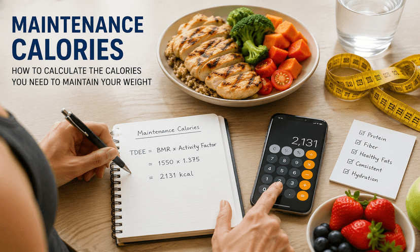 Maintenance Calories: How to Calculate the Calories You Need to Maintain Your Weight
