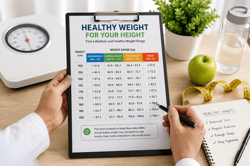 Healthy Weight for Your Height: How to Find a Realistic Weight