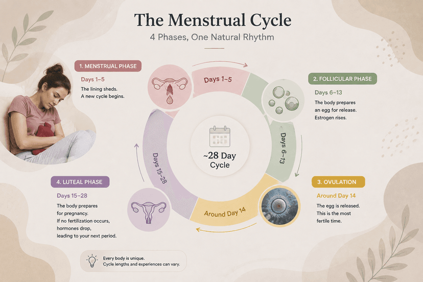 Menstrual Cycle Calendar and Phases: How to Track Your Cycle