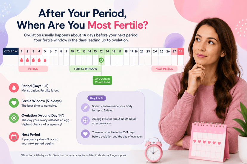 When Do You Ovulate After Your Period? Understanding Your Fertile Window